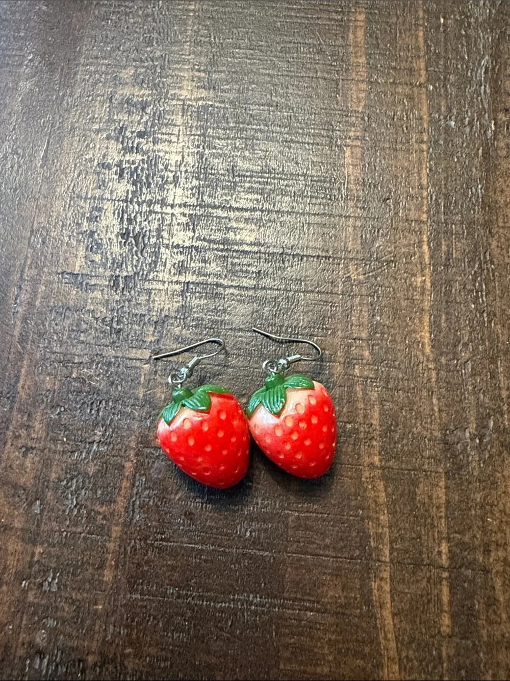 Strawberry Drop Earrings NWT